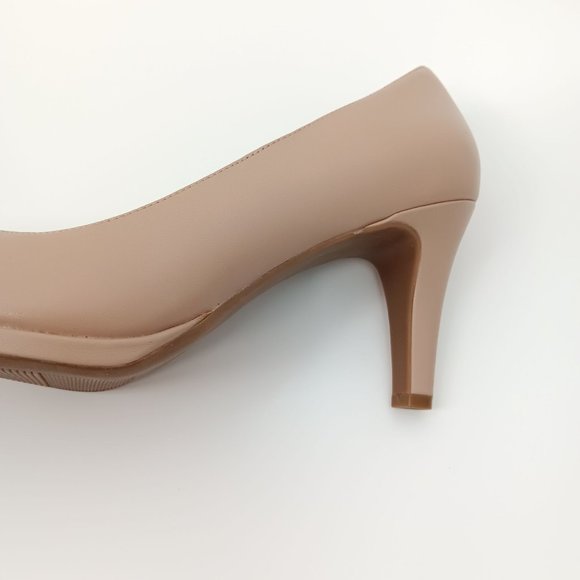 NATURALIZER MICHELLE WOMENS IVORY HEELS SIZE 8M - Picture 5 of 14